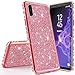 Produktbild Miagon für Samsung Galaxy A70 Glitzer Hülle,Bling Überzug Glänzend Strass Diamant Weich TPU Silikon Handy Hülle Etui Tasche Schutzhülle Case Cover