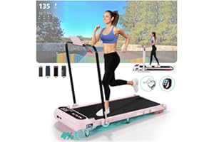 BLACK LORD Walking Pad Treadmill with 4% Incline, 4 in 1 Under Desk Treadmills for Home with Shock Absorbers LED Display Bluetooth Remote Control, 3.0HP, Max. 11/15 KMPH, Portable