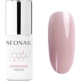 NÉONAIL UV-Nagellack Cover Base Protein – Natural Nude, 7,2 Ml, Für Langanhaltende Maniküre