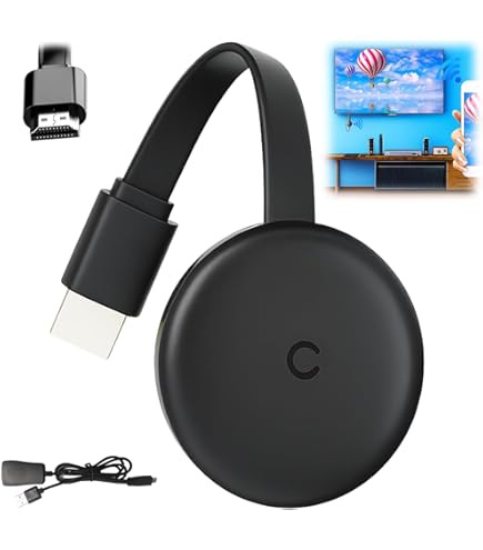Google Chromecast, Anthracite Gray, Start Streaming : Amazon.ae
