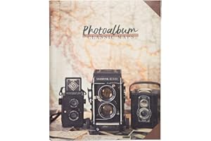 Grupo Erik - Album photo - 24x32cm 30 pages adhésives - Classic Map