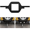Nilight Black 2.5"-3" Tow Hitch Bracket Universal Mounting Kit Reverse Road Led Work Light For Truck Suv Trailer Rv, 90046B