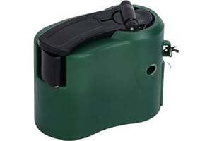 YDUUPXE USB Handkurbel Telefon Ladegerät Notfall -Handy -Ladegerät Dynamo Radio mit LED -Taschenlampe für Camping -Notfälle Verschiedene Geräte (Green)