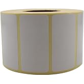 hazır etiketler , hazır al hızlı al Kuşe Etiket 60mm x 30mm Ruloda 1000 Adet 40mm Kuka &Ccedil;apında Baskısız Barkod Yazıcı Etiketi