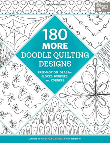 180 More Doodle Quilting Designs: Free-Motion Ideas for Blocks, Borders, and Corners