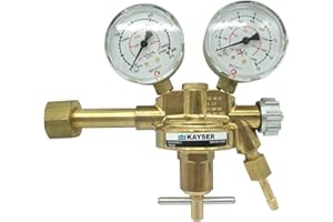 KAYSER Druckminderer C02 / Argon mit Absperrventil