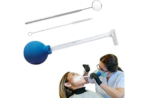 FCXQG Amígdalas Limpiador De Estilo Manual Eliminar Piedras De Amígdalas Herramienta De Eliminación De Piedras De Amígdalas Manual Eliminar Piedras De Amígdala Con Cepillos De Limpieza y Espejos Bucales