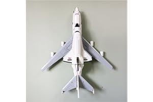 SKY FIXTURES Wall Mount Compatible with Lego Icons Shuttle Carrier Aircraft 10360 | Display Your Model securely | Heavy Duty Stainless Steel | Model NOT Included
