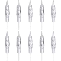 10 Stück Permanent Make-up Nadeln 1P/1R Für Microblading & Augenbrauen | Steril & Einzeln Verpackt
