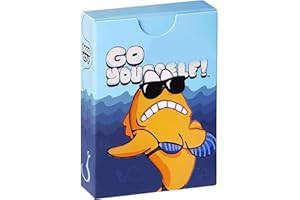 GONGGI Go F Yourself Card Game, Go Fish F Yourself for Adult - The Funny Games for Family Gathering & Friend Party & Fun Gift