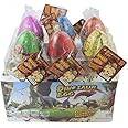Wenosda Dino Dinosaur Dragon Eggs Hatching Growing Toy Large Size (6pcs, Colorful Crack)