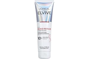 L'Oreal Paris Elvive Bond Repair Conditioner, with Citric Acid Complex, Deep Repair & Bonding Hair Care for Severely Damaged 