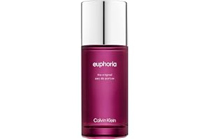 CALVIN KLEIN Euphoria - Eau de Parfum for Women - Chypre Fragrance with Notes of Pomegranate, Black Orchid, Lotus Blossom and