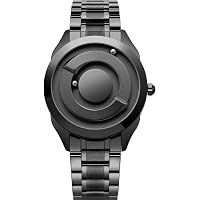 EUTOUR Orologio Uomo Magnetico Moda Semplice Nessun Vetro Cuscinetto a Sfera Quarzo Orologi da