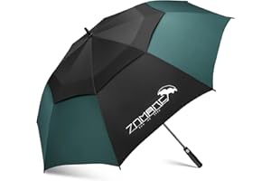 ZOMAKE Golf Umbrellas 62/68 Inch,XL/XXL Large Umbrella Golf Windproof and Rainproof Automatic Open with EVA Grip,Windproof Strong Double Canopy Vented Golf Umbrellas for Women Men