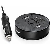 MODDESTORE 12V Ara&ccedil; İnvert&ouml;r&uuml; 150W 220V Priz &Ccedil;evirici USB ve Type-C G22 | USB &Ccedil;ıkışı, Type-C &Ccedil;ıkışı, 150W G&uuml;&ccedil;, 12V Giriş, 220