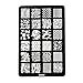 XLORDX Large Nail Art Polish Plate Metal Manicure Stamping Floral Forrest Printing Image Template DIY Decoration CK-09