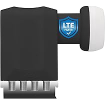 GSS GLQD 401 + Aufdrehhilfe, 4 Teilnehmer Quad LNB