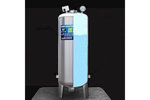 ZAQYCM Druckspeicherbehälter Pressure Tank Brunnen Druckbehälter 80 60 50 44 20 Gallonen, 304 Edelstahl Automatische Druckwassertank Für Haus Bad, Rv, Garten, Waschmaschinen & Landwirtschaft (Size : 200L/52