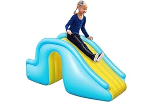 ONLYNERY Wasserrutsche Kinder, Rutschbahn Rutschlänge, Pool-Wasserrutsche, Aufblasbare Schwimmbecken-Wasserrutsche, Kinderparadies Aufblasbares Spielzeug Für Die Meisten Unterirdischen Und Oberirdischen Pools