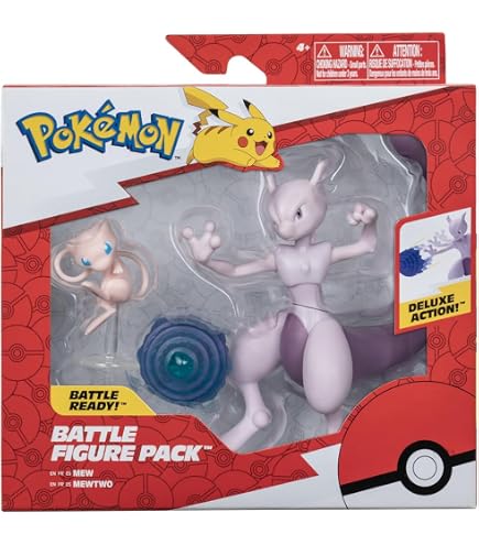 Statuina Pokémon Battaglia Riffex, 11,5 Cm, Ufficiale Jazwares, Con Funzione Di Lotta