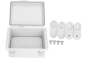 BUACHOIS Junction Box IP67 Waterproof ABS Project Box DIY Electric Circuit Board Protective Boxes For Indoor Outdoor 220x170x110mm