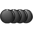 JOCULAR Air Tags-4 Pack Tracker Tag Work with Apple Find My (iOS Only) Smart Tag Item Finders for Key, Luggage, Backpack，etc.