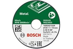 BOSCH ACCESSORIES Bosch 3 tarcze tnące (do metalu Ø 50 mm, osprzęt Bosch Easy Cut&Grind)