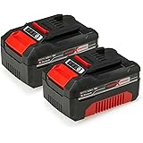Original Einhell Akku PXC-Twinpack 4,0 Ah Power X-Change (Li-Ion, 18 V, 2x 4,0 Ah, für alle PXC-Geräte geeignet, proaktives B