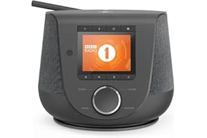 Hama - Digital Radio "DIR3200SBT", DAB+, Internet radio, FM, WiFi, App, bluetooth, nero