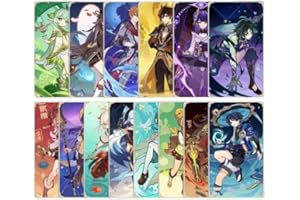 HANAIETTE Genshin Impact Genius invocación TCG Dados HD Juego Completo de Cartas de Tarot (35 Piezas)