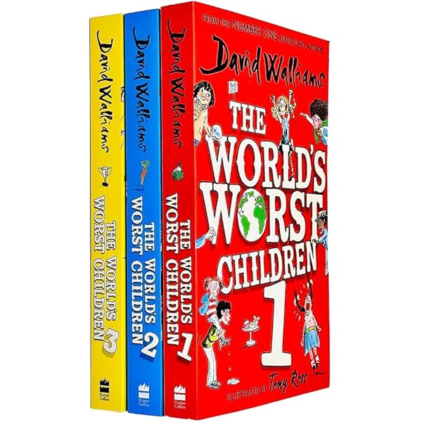 David Walliams World's Worst Children 5 Books Collection Set