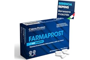 CISBANI PHARMA Saw Palmetto Serenoa Repens Prostata per il Benessere e Funzionalità della Prostata e delle Vie Urinarie - 30 Compresse