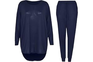 Crazy Girls 2 Pieces Womens Tracksuit Set Gym Lounge wear for Women UK Long Sleeves Soft Stretch Stuff with Unique Colors Sizes 8-22 UK