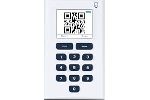 ‎HEITRADE HeiTrade Digipass 882 QR Chip-TAN-Generator, Foto, für Online-Banking | Nur für Sparkasse, BW-Bank, und DKB (DKB nur mit der kostenpflichtigen Girocard), Weiß/Blau