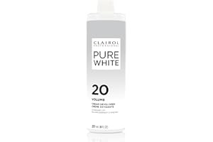 CLAIROL PROFESSIONAL Pure White 20 Volume Creme Developer by Clairol for Unisex - 8 oz Lightener