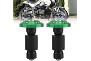 ‎KIMISS KIMISS Universal 1Pair Motorrad Lenkerende Schiebekappen für die meisten Motorräder mit 22 mm (7/8 Zoll) Durchmesser Lenkern.(Grün)