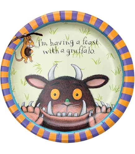 Danilo Promotions Carte D'anniversaire Officielle Gruffalo Pour 3 Ans