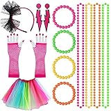 Bequemer 80s Lace Stirnband: Das 80s Fashion Stirnband ist mit Spitzenstoff überzogen, und das Ende des Stirnbandes mit weichem Design macht Ihren Kopf bequemer, wenn Sie es tragen.