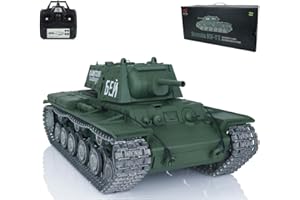Pro 1/16 Henglong TK7.0 Soviet KV-1 RC Tank IR BB Shooting 3878 HL Metallschienen Räder Stahlgetriebe Getriebe Raucheffekt