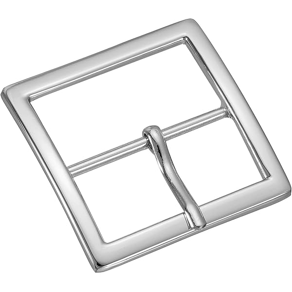 QUARKZMAN Metalen rolgesp, 4 stuks 0,75 inch enkele doorn