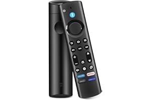 Télécommande Vocale de Remplacement(4th), Smart TV Télécommande de Remplacement avec Fonction Vocale, Convient au TV 2 Gen & 3 Gen, TV Cube 2 Gen & 3 Gen