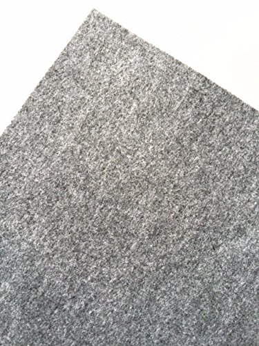Empressia 7776421/1 Teppichfliesen, 100% Polypropylen, grau, 40 x 40 x 15 cm - 2