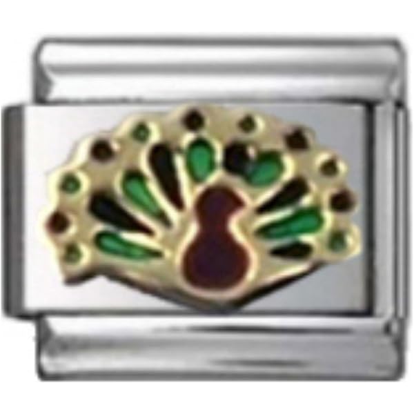 Stylysh Charms Blood Type A+ Enamel Italian 9mm Link Charm - Stainless Steel, MA008 - View #2