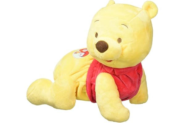 Clementoni - 17306 - Disney Winnie The Pooh Gattona avec Moi, Peluche Premiers Pas