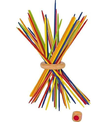 Goki- Jeu Disque Mikado, 56679, Mixte pas cher - Jouets pour enfants