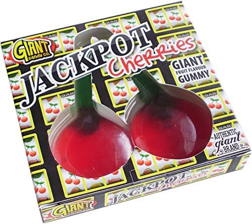 Giant Candy Jackpot Cherries(Pack of 1)