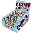 Giant Bars Flapjack Mix Nut (Pack of 20) - Nut Bars Healthy Snack Bars Multipack | Nut Mix Oat Bars, Oat Fibre Flapjack Bars | Snack Bars Bulk Individually Wrapped Nuts Snacks | Kids Snacks
