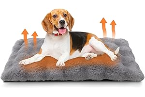 XIAPIA Manta para Gatos Térmica, Manta Autocalentable para Gatos y Perros, Almohadilla Térmica para Mascotas, Cama Térmica sin Electricidad y Baterías, Lavable a Máquina, Gris, 90 * 60 cm