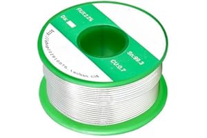 Yakamoz 0.3mm Lead Free Solder Wire Sn99.3 Cu0.7 with 2% Flux Rosin Core for Electrical Soldering 90g/ 0.3lb